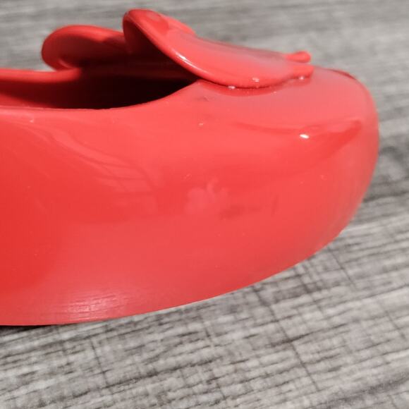 Melissa + Sebastian ErraZuriz Yelly Flats Womens 8 US Red Melting Hearts RARE - Picture 5 of 14